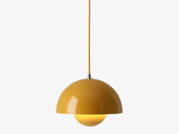 &TRADITION - FLOWERPOT VP1 MUSTARD set - Metal pendant lamp by In Stock - view 2